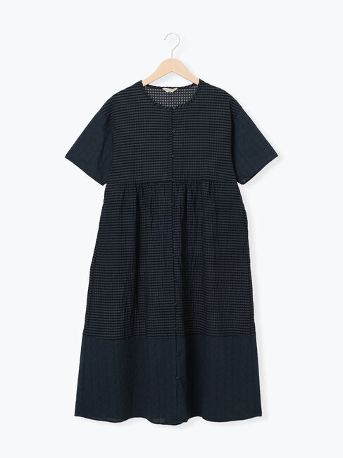 Samansa Mos2「【S/Mサイズ】オーバーレース切替ワンピース」|ワンピース|