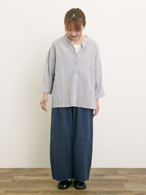 Samansa Mos2「製品染めバイオ加工切替パンツ」|その他|