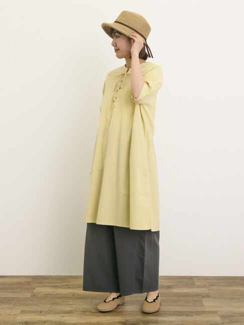 Samansa Mos2「製品染めバイオ加工切替パンツ」|その他|