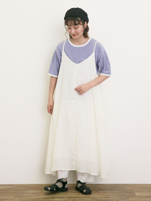 Samansa Mos2「ボイルキャミワンピース」|ワンピース|