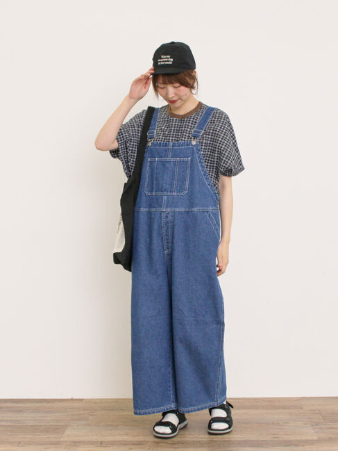 Samansa Mos2「【クールコットン】柄アソートクレリック袖タックブラウス」|シャツ・ブラウス|