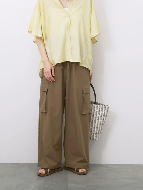 Samansa Mos2 blue「◎サス付カーゴパンツ」|その他|