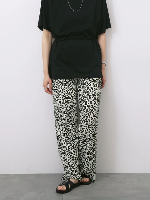 Samansa Mos2 blue「◎柄アソートプリーツパンツ」|その他|