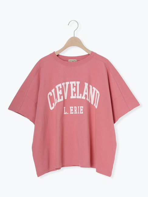 Samansa Mos2「ロゴアソートプリントゆるTシャツ」|Tシャツ・カットソー|