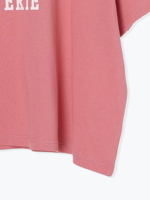 Samansa Mos2「ロゴアソートプリントゆるTシャツ」|Tシャツ・カットソー|