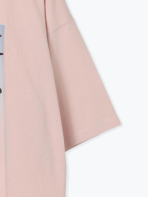 SM2「[接触冷感]バックシャーリング転写プリントTシャツ」|Tシャツ・カットソー|