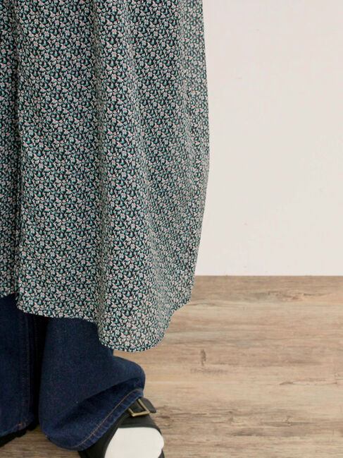 Samansa Mos2「【S/Mサイズ】柄アソート襟フリル2WAYワンピース」|ワンピース|