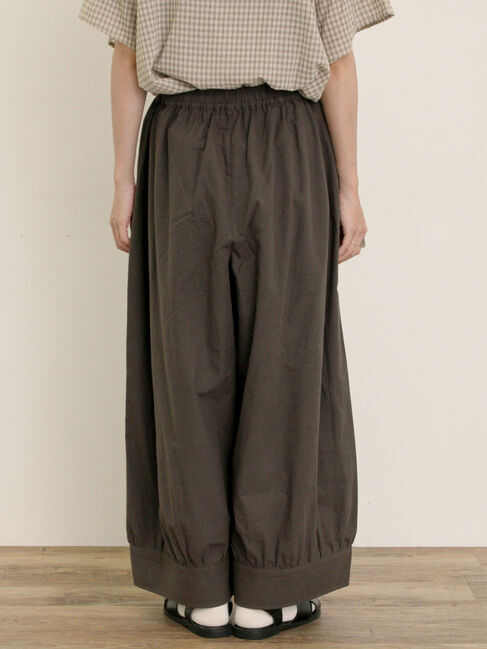 Samansa Mos2「【M/Lサイズ】裾切替ギャザーパンツ」|その他|
