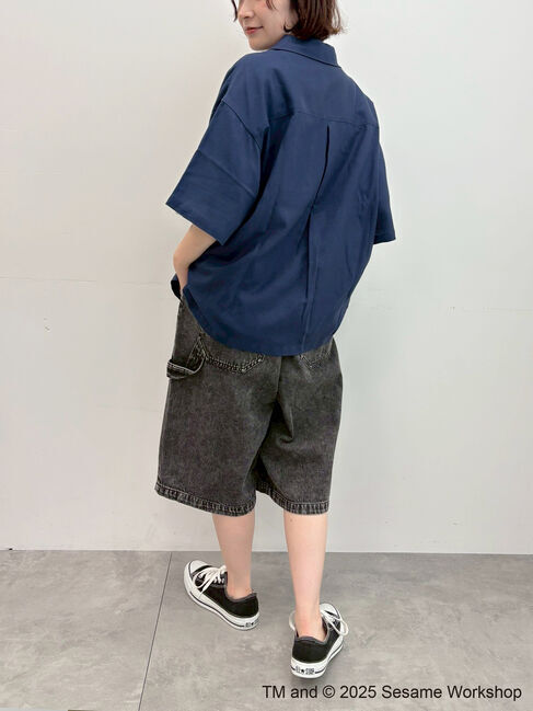 SM2「【SESAME STREET meets SM2】ワッペン付きボウリングシャツ」|シャツ・ブラウス|
