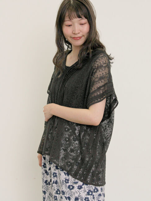 Samansa Mos2「2WAYレースベスト」|ダウンベスト・ベスト|