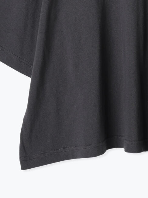 Samansa Mos2 blue「ヴィンテージ風プリントTシャツ」|Tシャツ・カットソー|