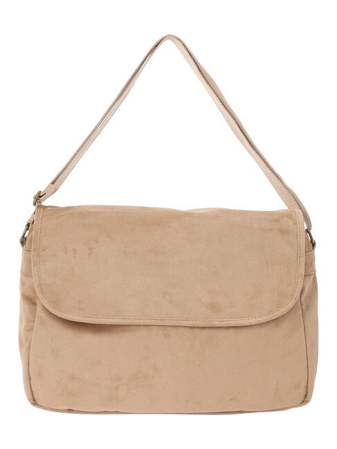 Samansa Mos2「スウェードライクメッセンジャーバッグ」|その他|