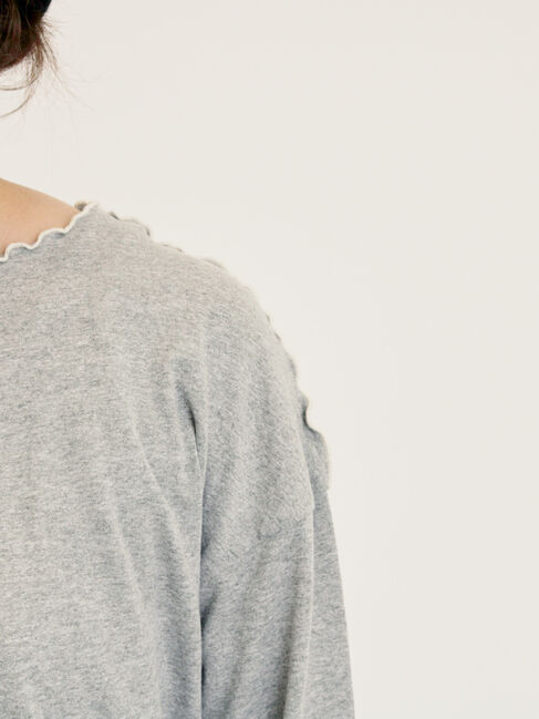 Samansa Mos2「[CYCLO]配色メロークルーネックカットソー」|Tシャツ・カットソー|