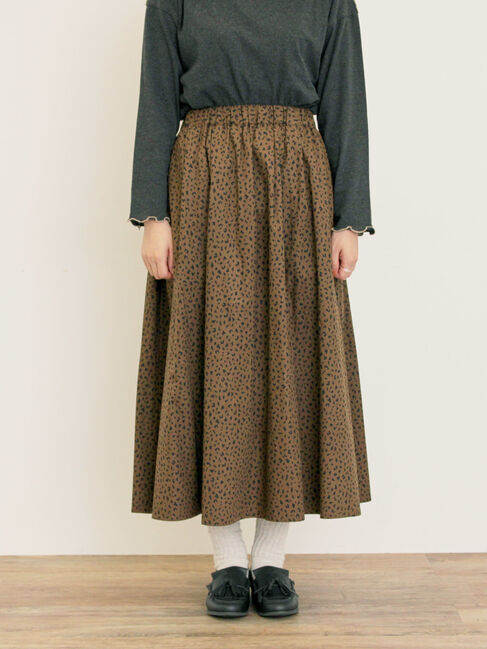 Samansa Mos2「柄アソートタックスカート」|スカート|