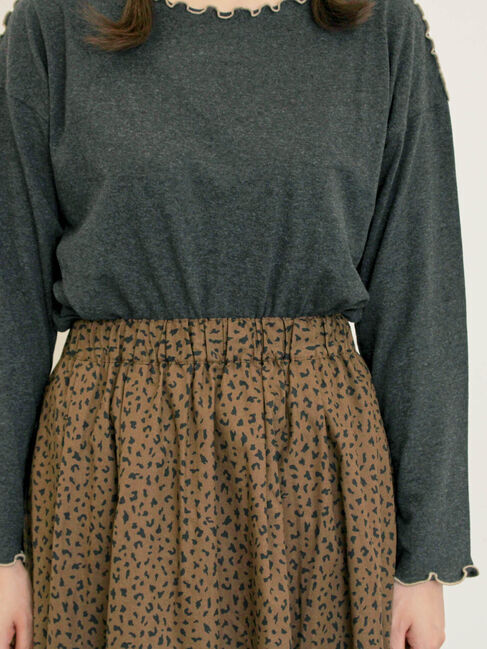 Samansa Mos2「柄アソートタックスカート」|スカート|