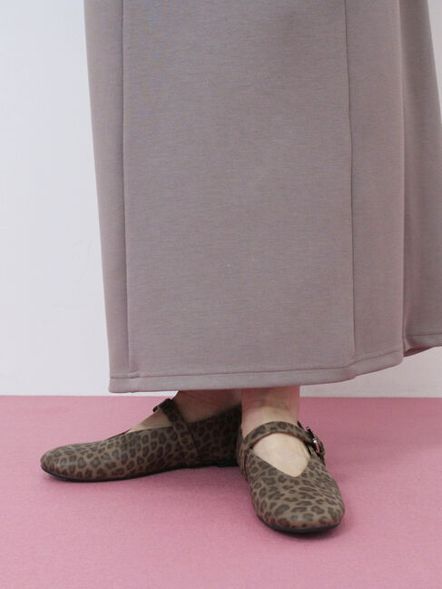 Samansa Mos2 blue「Vカットメリージェーン」|ビジネス・ドレスシューズ|