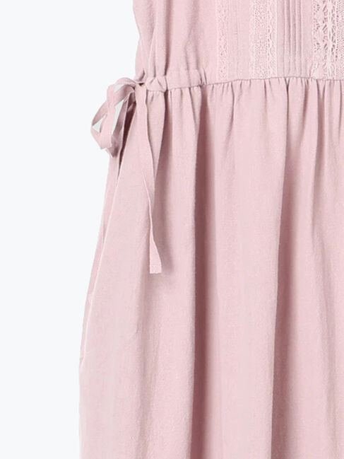 Samansa Mos2「【S/Mサイズ】レース貼りノースリワンピース」|ワンピース|