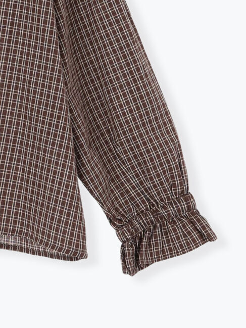 Samansa Mos2「ビッグ襟羽織ブラウス」|シャツ・ブラウス|