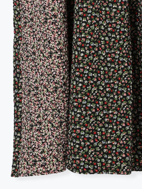 SM2「パッチワーク花柄ドッキングワンピース」|ワンピース|