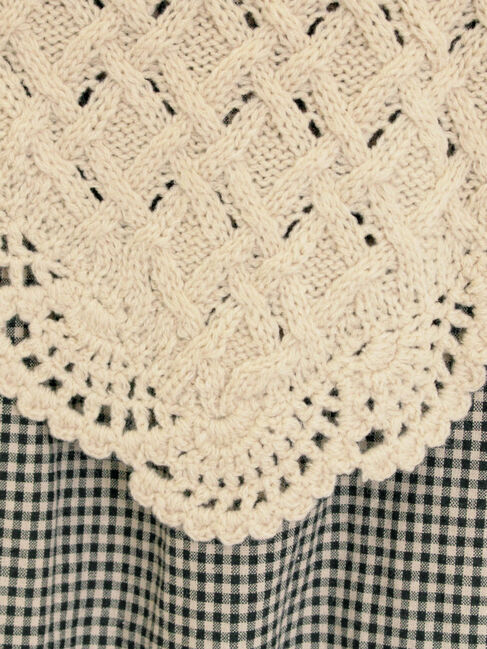 Samansa Mos2「トライアングルニットストール」|その他|