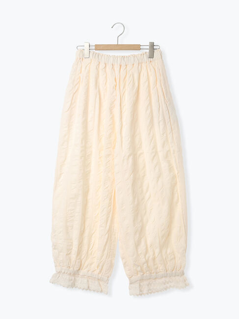 Samansa Mos2「【M/Lサイズ】裾スカラップかぼちゃパンツ」|その他|