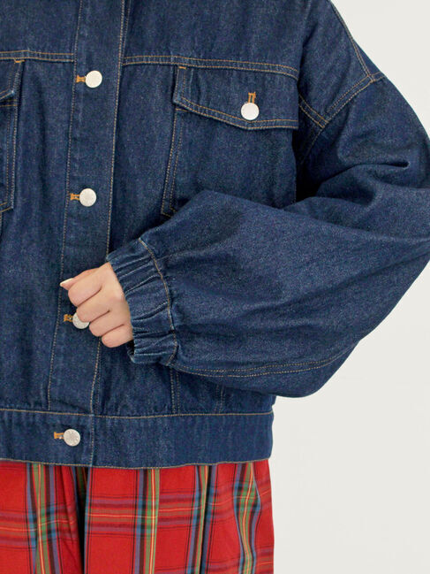 Samansa Mos2「デニム/スエードアソートジャケット」|その他|