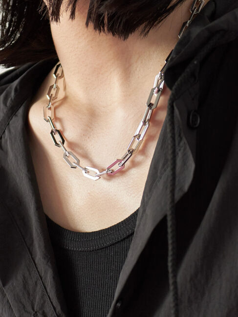 Samansa Mos2 blue「チェーンネックレス」|その他|