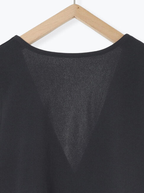 Samansa Mos2 blue「ペプラムベスト(セットアップ可)」|ダウンベスト・ベスト|