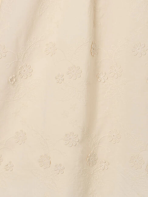 Samansa Mos2「3D刺繍クルーネックチュニック」|シャツ・ブラウス|