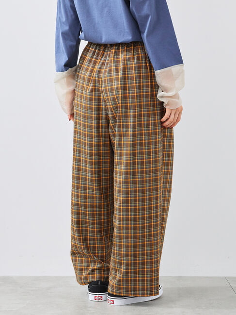 SM2「チェック無地アソートタックパンツ」|その他|