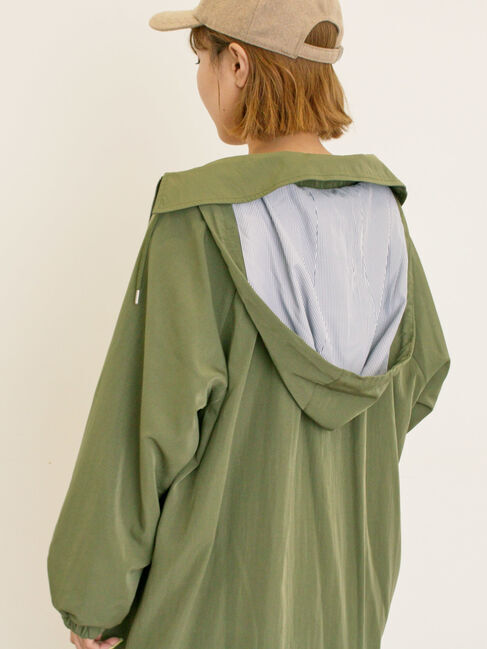 Samansa Mos2「襟付きマウンテンパーカー」|ブルゾン・スタジャン|