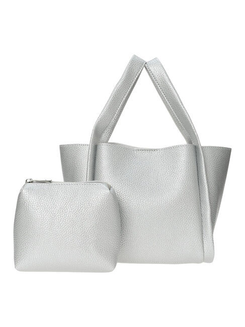 Samansa Mos2 blue「ポーチ付2WAYスクエアバッグ」|その他|