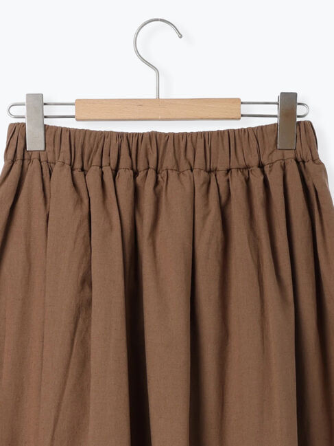 Samansa Mos2「【ゆべし&times;Samansa Mos2】裾フリルギャザースカート」|スカート|