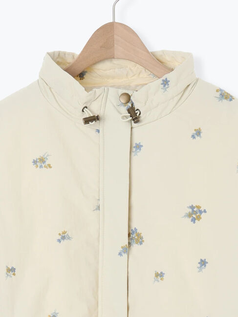 Samansa Mos2「小花総刺繍中綿ジャケット」|その他|