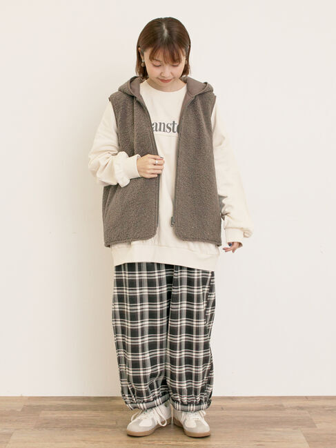 Samansa Mos2「グランジロゴスウェット」|Tシャツ・カットソー|