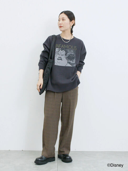 Samansa Mos2 blue「【Disney】ヴィランズ/ニット」|ニット・セーター|