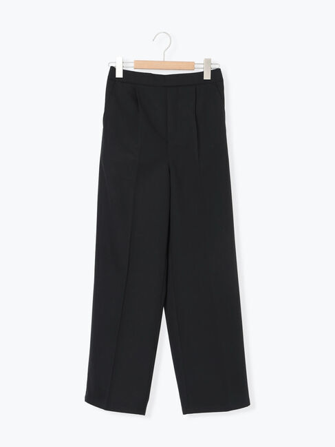 Samansa Mos2 blue「裏起毛ストレートパンツ」|その他|