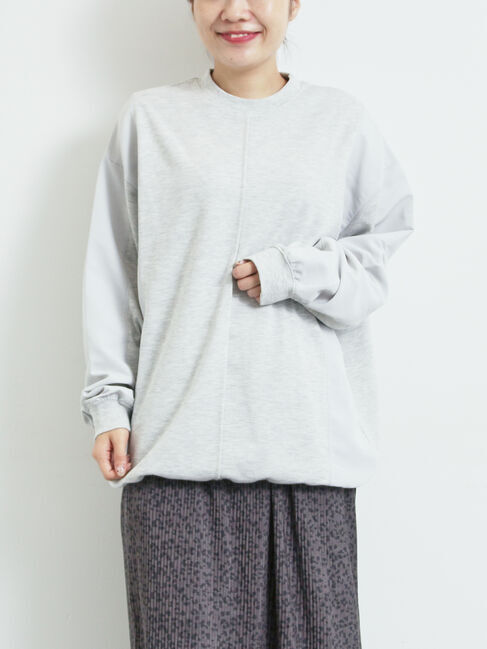 SM2「異素材切替スウェット」|Tシャツ・カットソー|