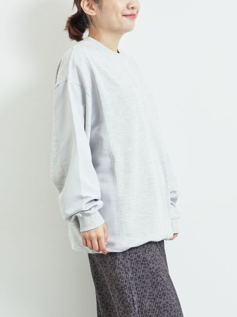 SM2「異素材切替スウェット」|Tシャツ・カットソー|