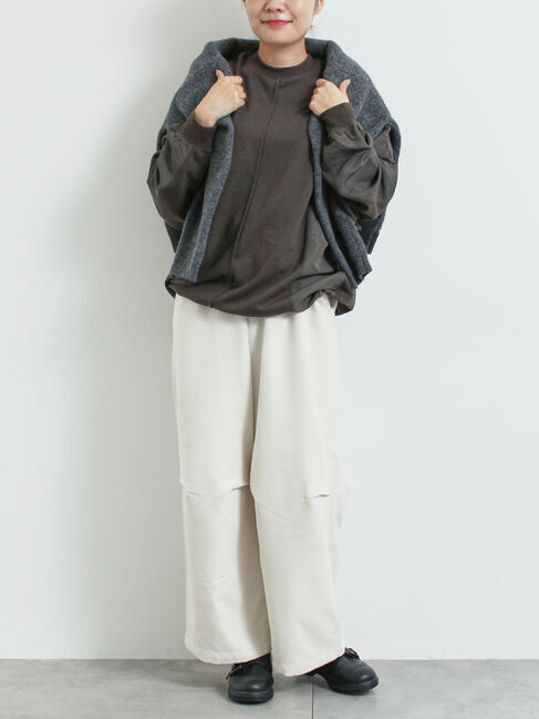 SM2「異素材切替スウェット」|Tシャツ・カットソー|