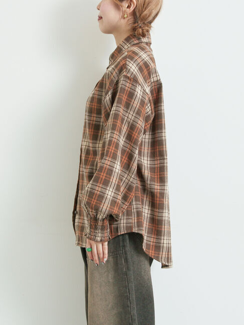 SM2「アソート袖口シャーリングブラウス」|シャツ・ブラウス|