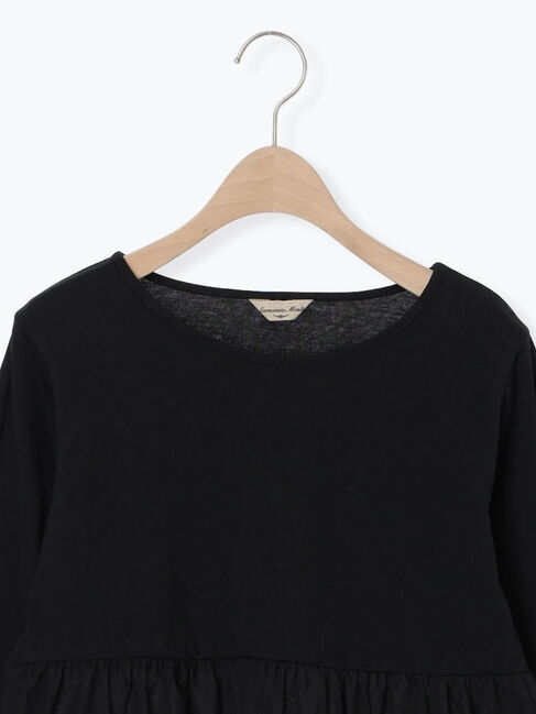 Samansa Mos2「裾スカラップレースインナー」|Tシャツ・カットソー|