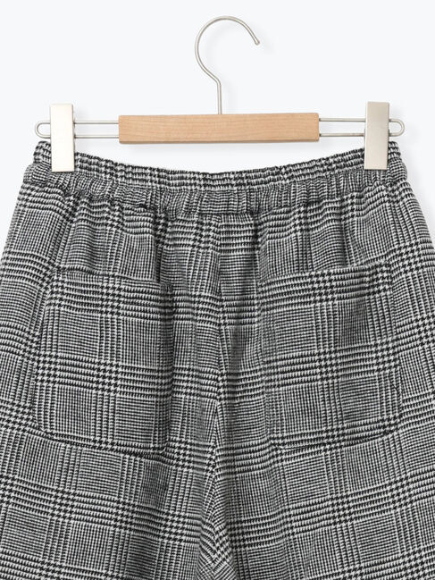 Samansa Mos2「【M/Lサイズ】チェック柄ワイドパンツ」|その他|