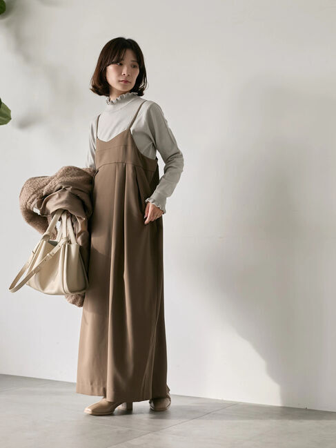 Samansa Mos2 blue「フリル衿ニットプルオーバー」|ニット・セーター|