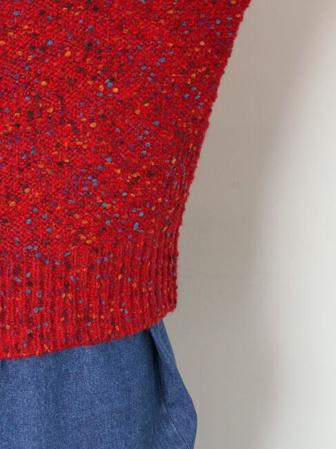 Samansa Mos2「ぽこぽこヤーン前後2WAYニット」|ニット・セーター|