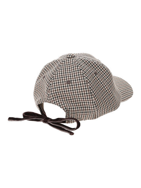 Samansa Mos2 Lagom「チェックリボンキャップ」|その他|