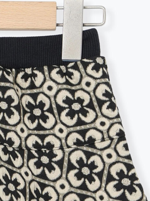 Samansa Mos2 Lagom「花柄ジャカードスカート(セットアップ可)」|スカート|