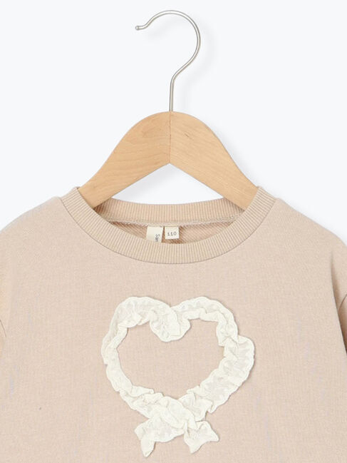 Samansa Mos2 Lagom「ハートレーストレーナー」|Tシャツ・カットソー|