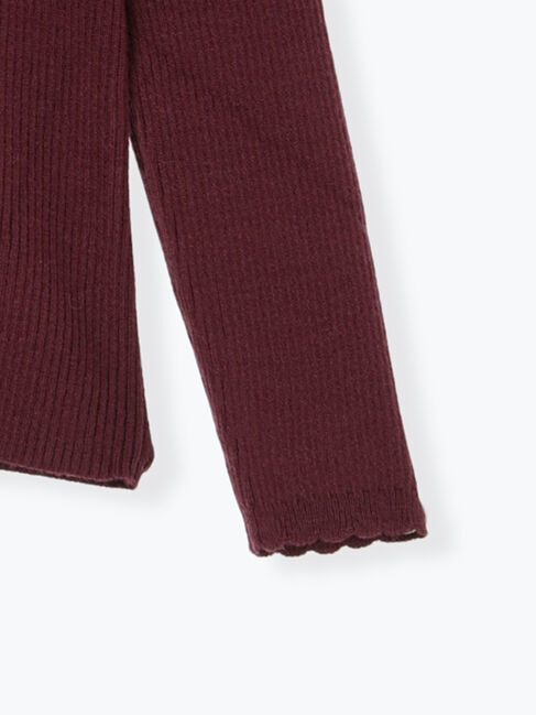 Samansa Mos2 Lagom「【マシンウォッシャブル】ハイネックリブニット」|ニット・セーター|