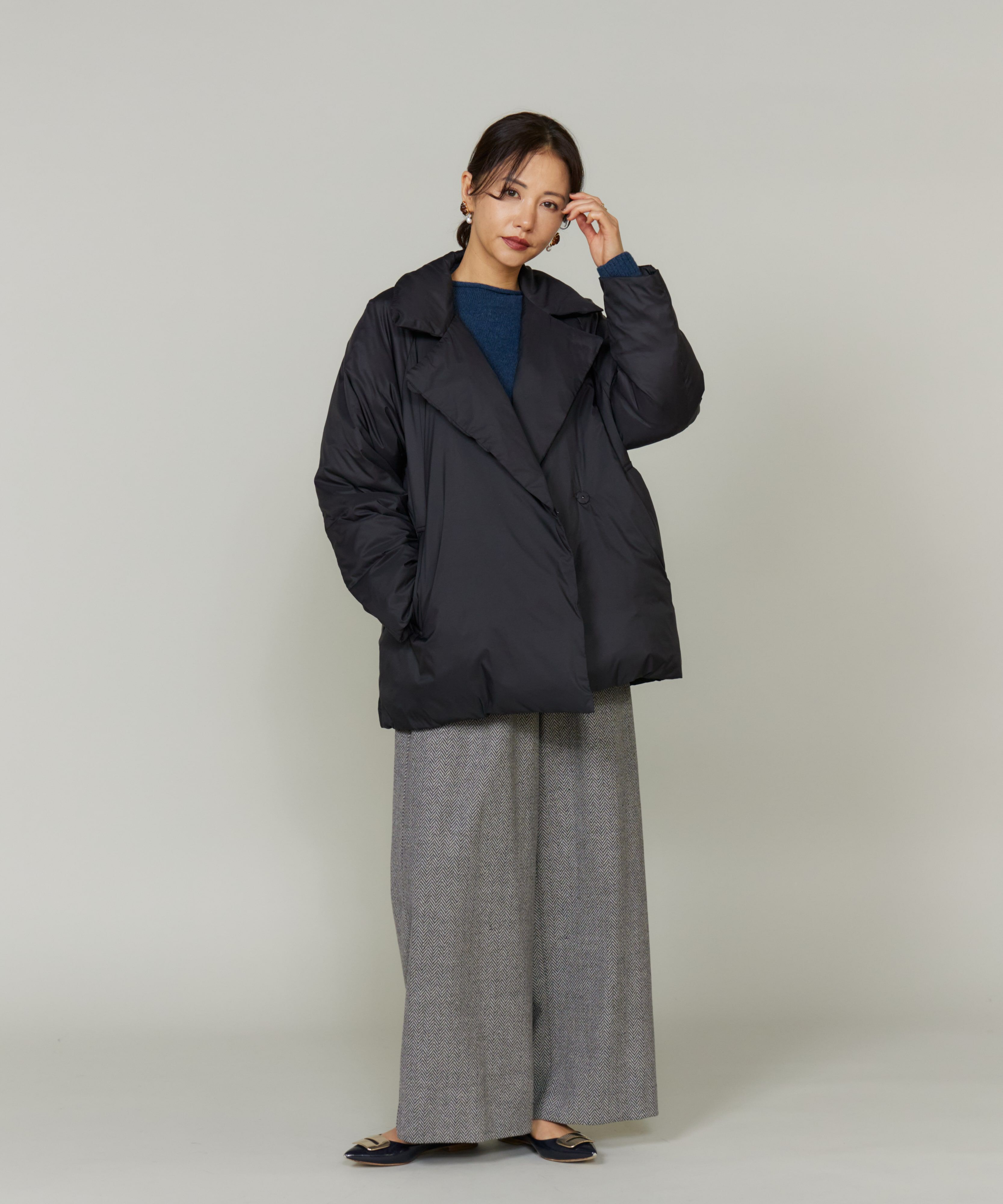 Le Souk「ピーコートダウン」|ダウン|